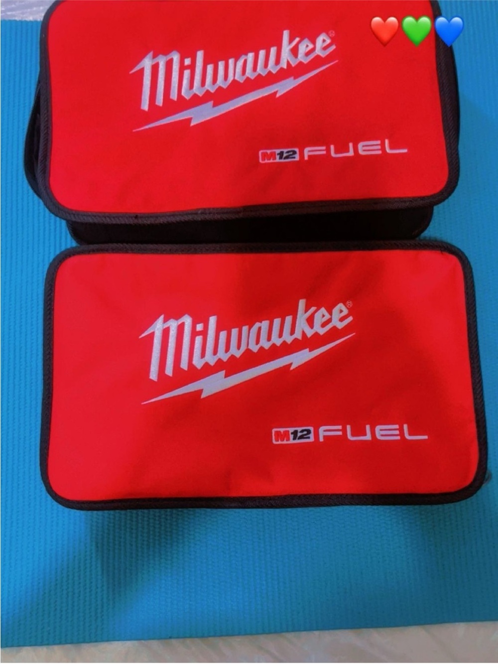 M12 Fuel Red Tool Pouch - Durable Carry Case